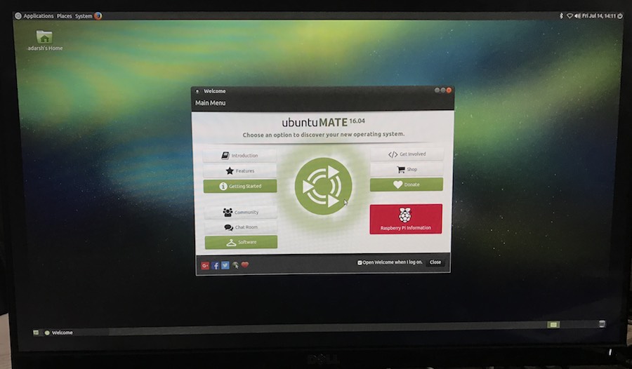 ubuntu mate on raspberry pi 3 installation 9